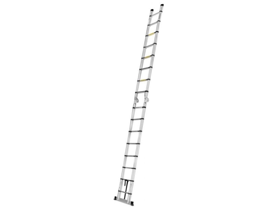 (obrázek pro) Multifunkční teleskopický žebřík 5m, 150kg, hliníkový GEKO