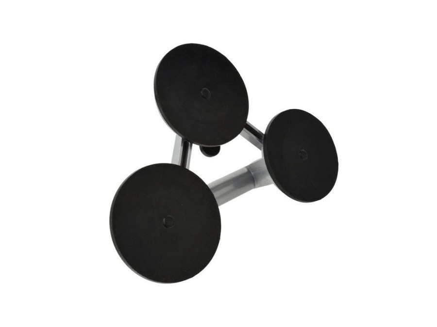 (obrázek pro) Přísavka na sklo a obklady, hliníková 3x115mm GEKO