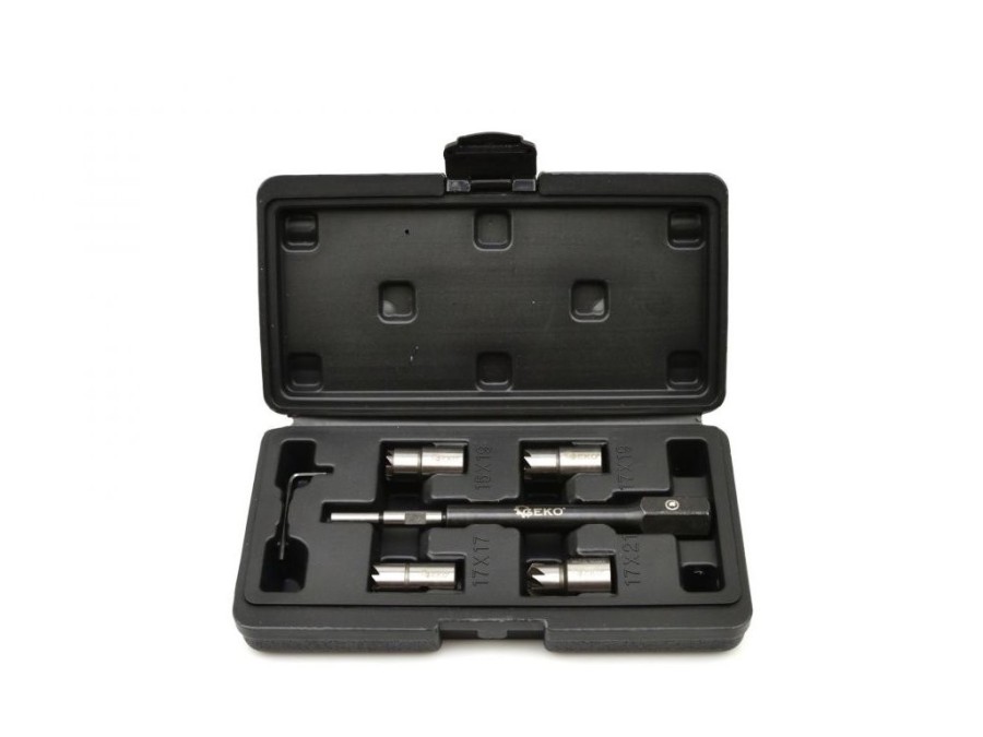 (obrázek pro) Frézy na sedla vstřikovačů, sada 5ks GEKO