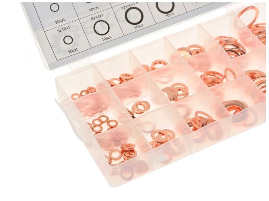 (obrázek pro) Měděná podložka, sada 220ks GEKO