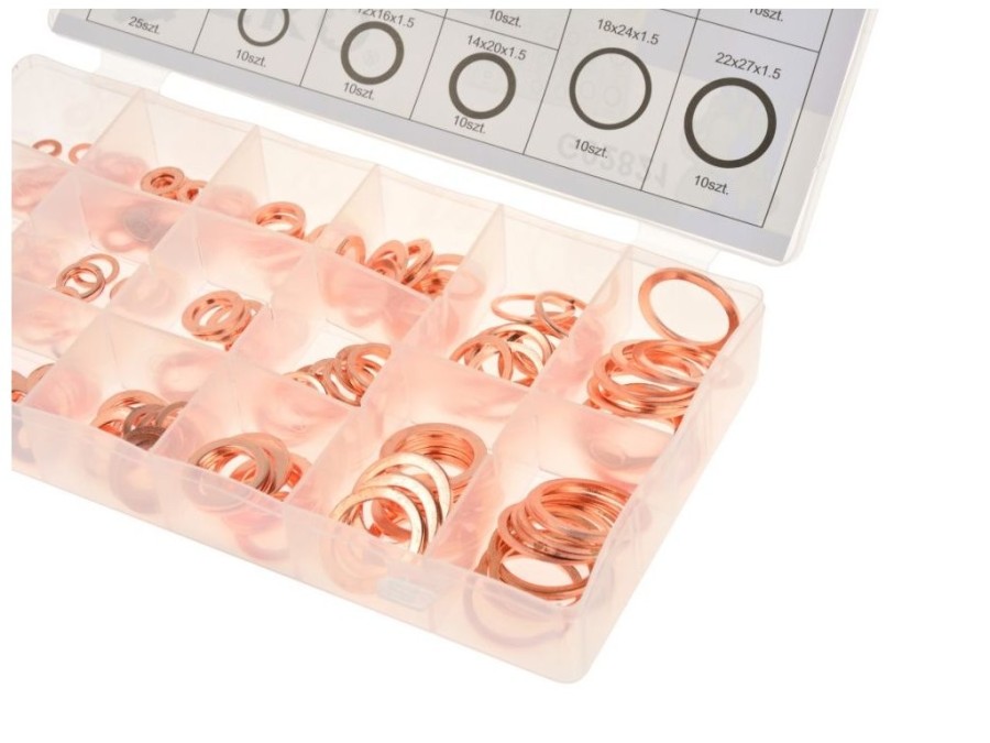 (obrázek pro) Měděná podložka, sada 220ks GEKO