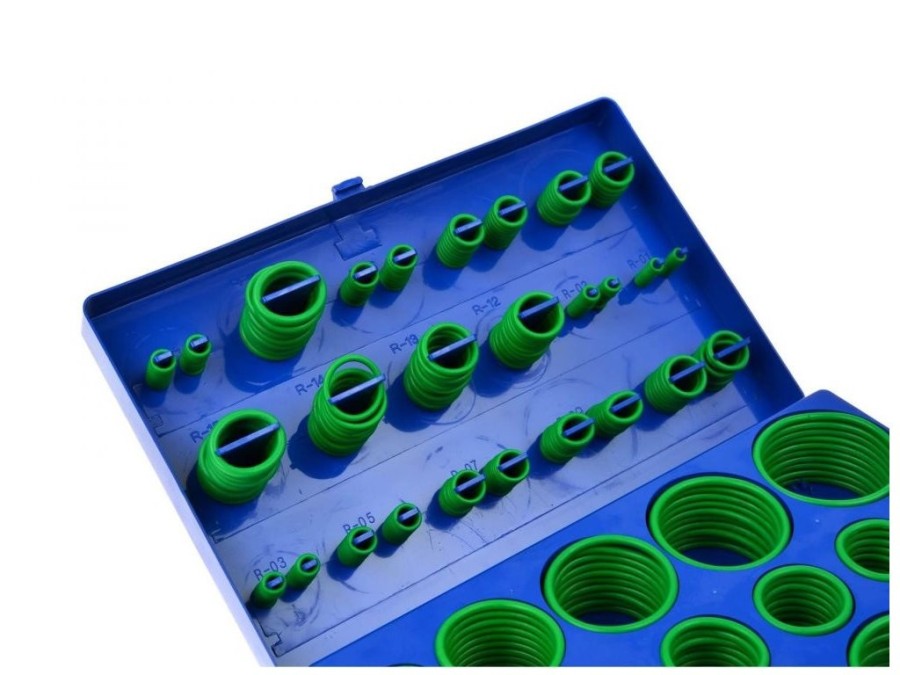 (obrázek pro) Sada těsnění o-kroužků pro klimatizaci 419ks GEKO