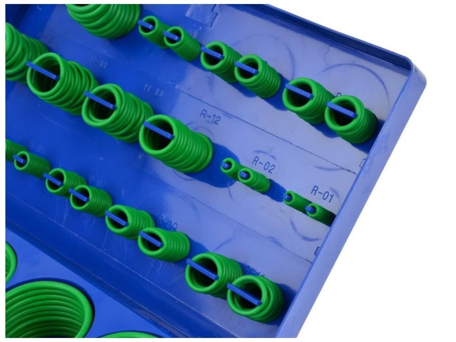 (obrázek pro) Sada těsnění o-kroužků pro klimatizaci 419ks GEKO