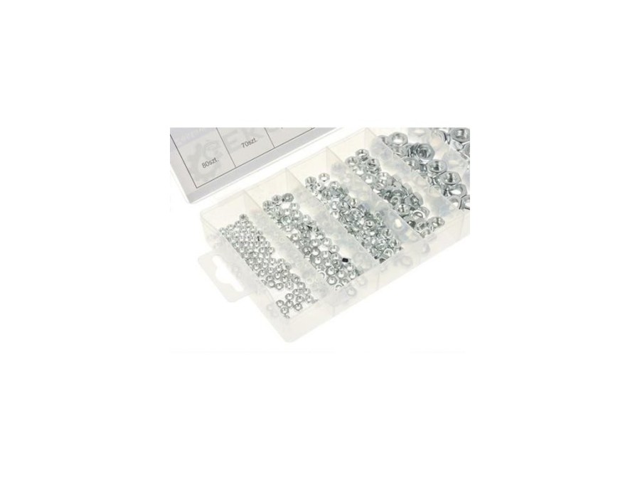 (obrázek pro) Sada nerezových matic 300ks GEKO