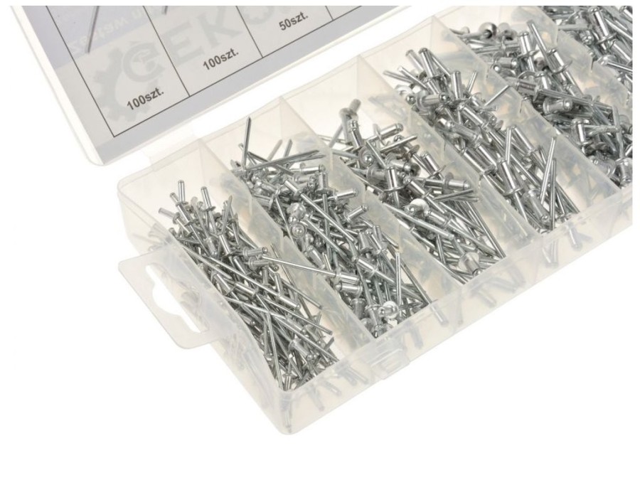 (obrázek pro) Sada trhacích nýtů 400ks GEKO