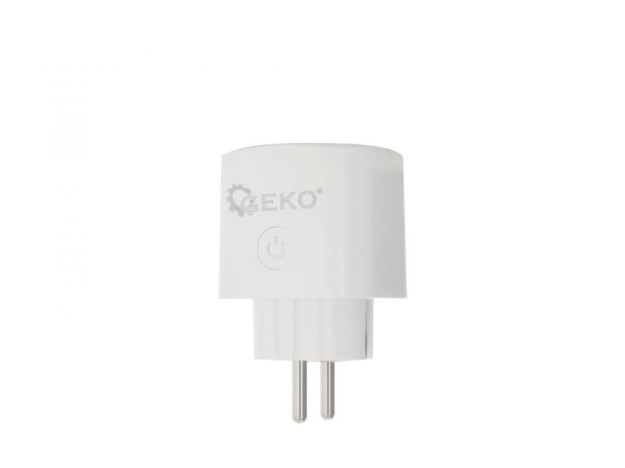 (obrázek pro) WiFi zásuvka 16A s měřením spotřeby GEKO