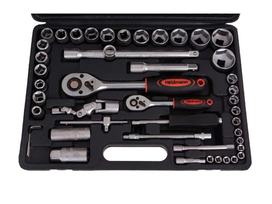 (obrázek pro) Gola sada 94ks, 1/2″, 1/4″ HEIDMANN