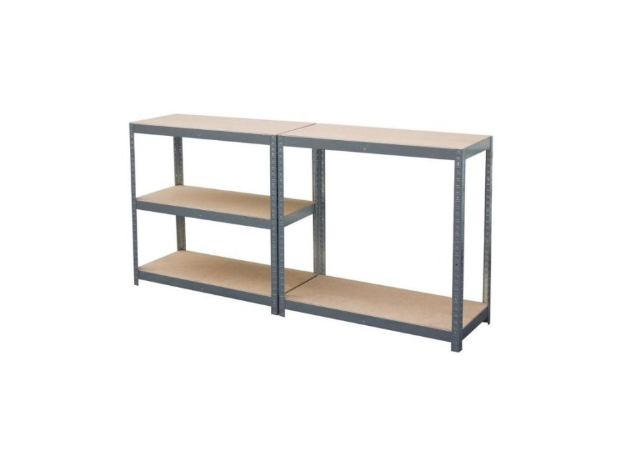 (obrázek pro) Kovový regál 180x90x40cm, 175kg GEKO