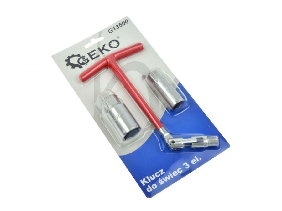 (obrázek pro) Klíč na svíčky, 3ks GEKO