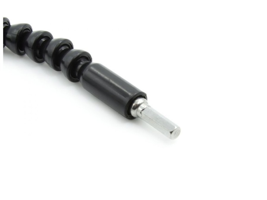 (obrázek pro) Flexibilní vrtačkový prodlužovací nástavec na bity 1/4″, 300mm GEKO