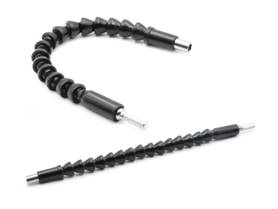 (obrázek pro) Flexibilní vrtačkový prodlužovací nástavec na bity 1/4″, 300mm GEKO