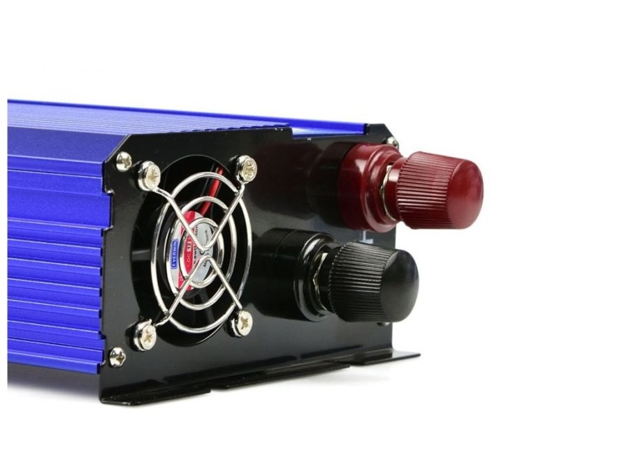 (obrázek pro) Měnič napětí 12/230V 500W/1000W, čistá sinusovka GEKO