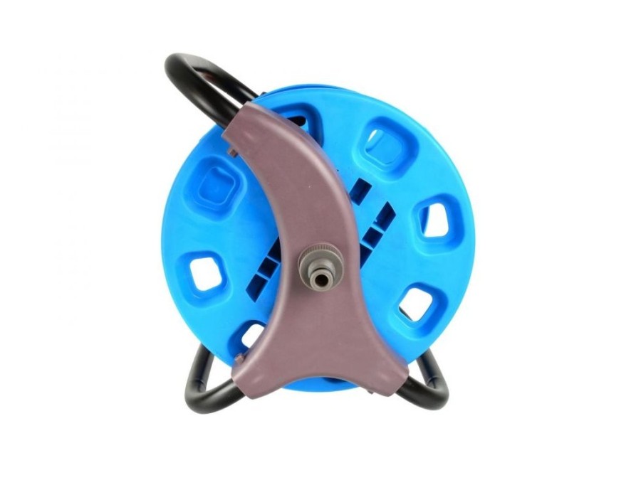 (obrázek pro) Navíjecí buben na zahradní hadice 1/2″, 25m, přenosný GEKO