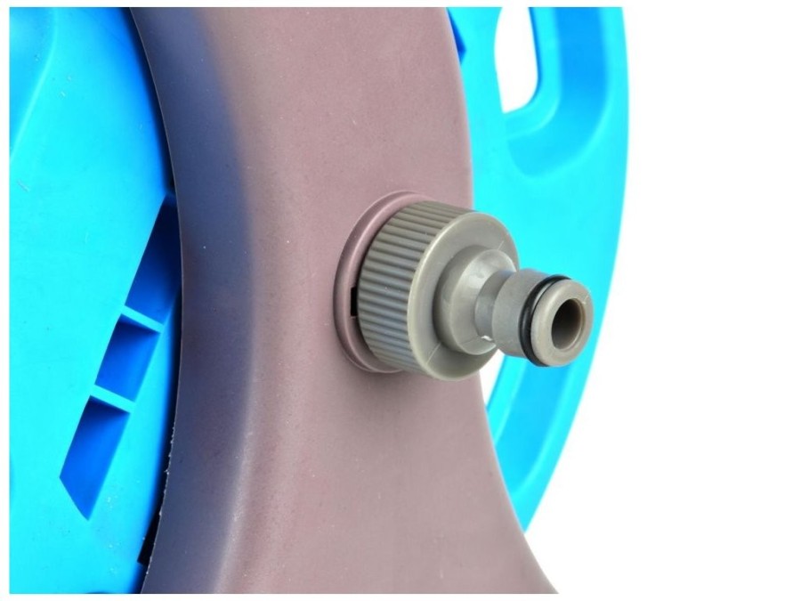 (obrázek pro) Navíjecí buben na zahradní hadice 1/2″, 25m, přenosný GEKO