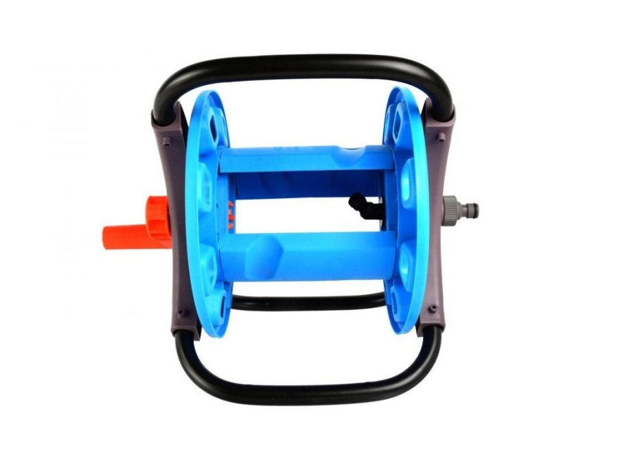 (obrázek pro) Navíjecí buben na zahradní hadice 1/2″, 25m, přenosný GEKO