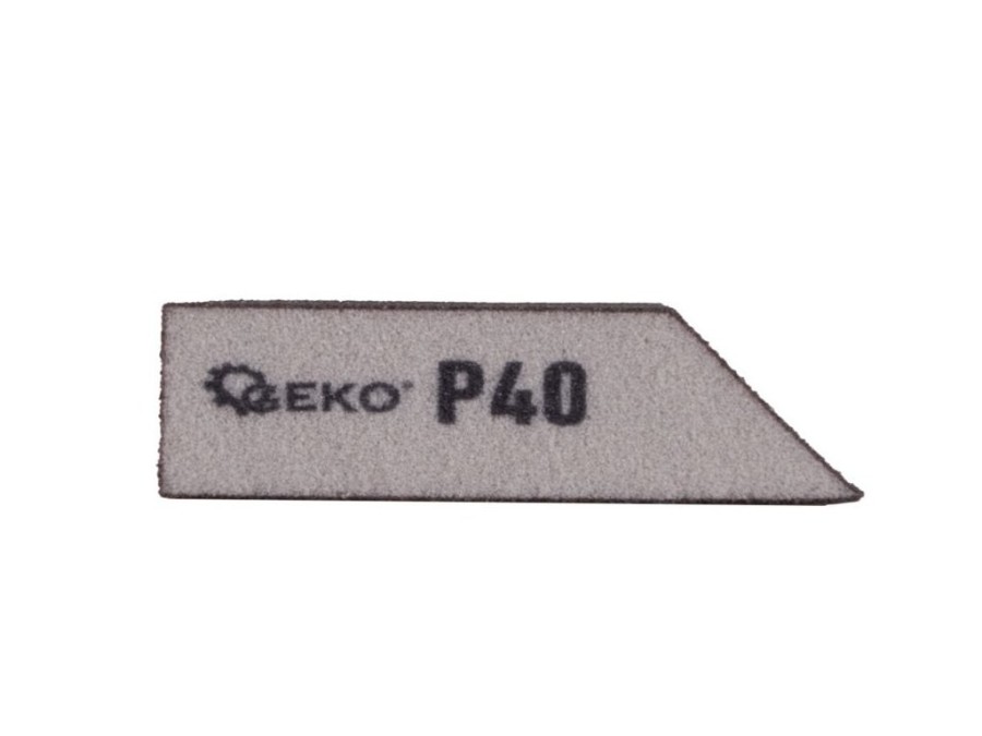 (obrázek pro) Houba brusná, zkosená, 125x90x25mm, P40 GEKO