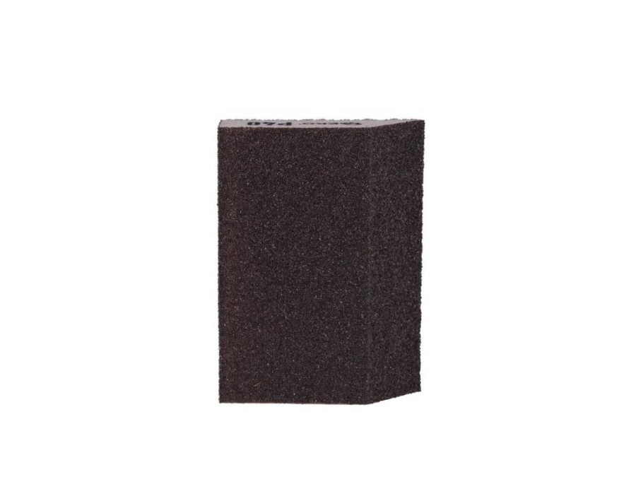 (obrázek pro) Houba brusná, zkosená, 125x90x25mm, P40 GEKO