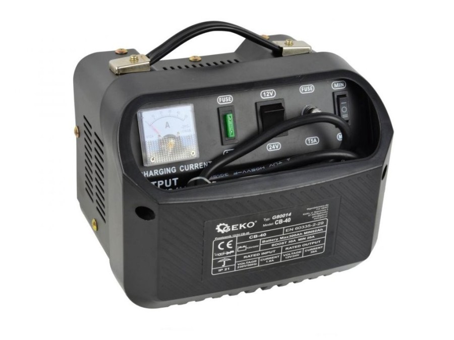 (obrázek pro) Nabíječka autobaterií 12/24V, CB-40 GEKO
