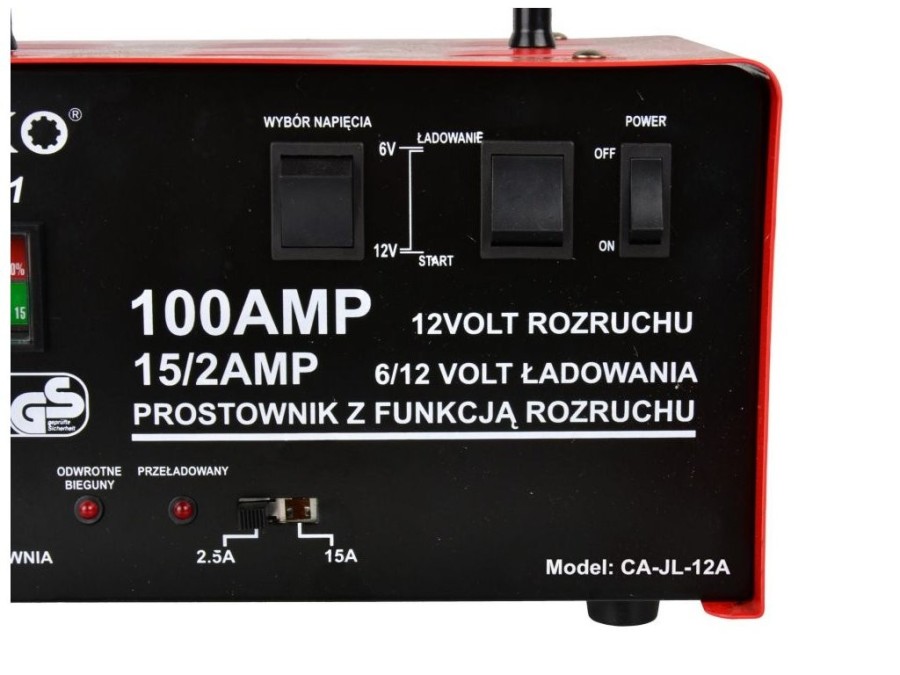 (obrázek pro) Nabíječka autobaterií se startem 6/12V, 100A GEKO