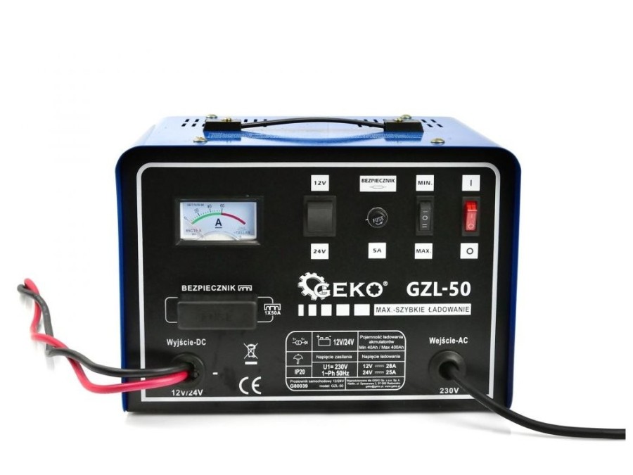 (obrázek pro) Nabíječka autobaterií 12/24V GZL-50 GEKO