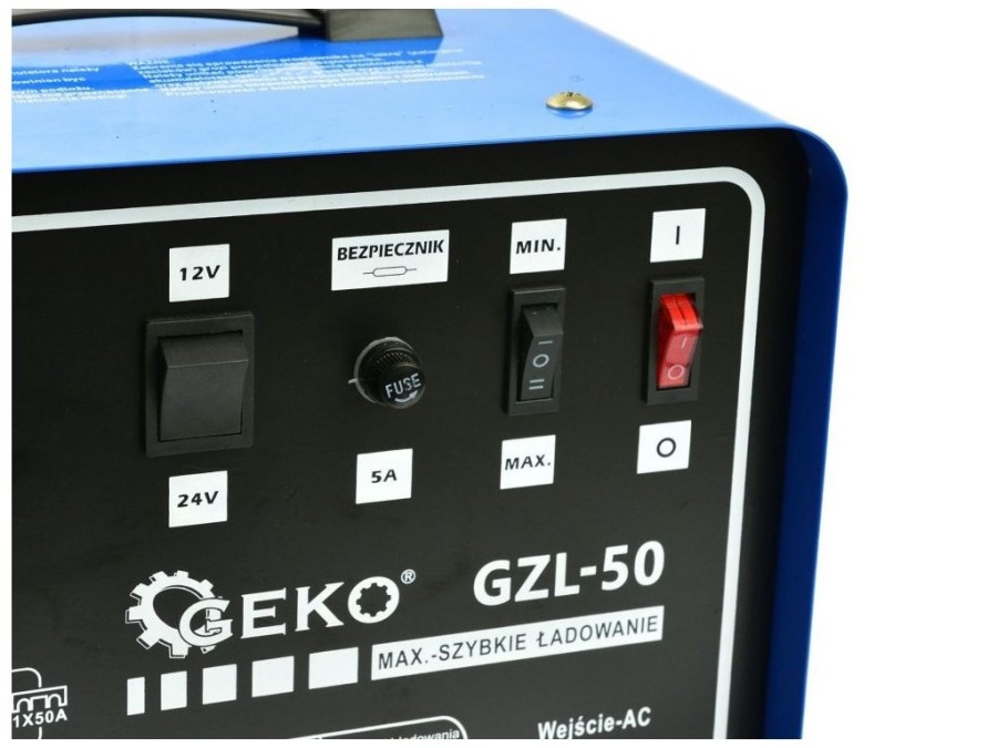 (obrázek pro) Nabíječka autobaterií 12/24V GZL-50 GEKO