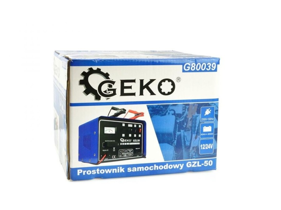 (obrázek pro) Nabíječka autobaterií 12/24V GZL-50 GEKO