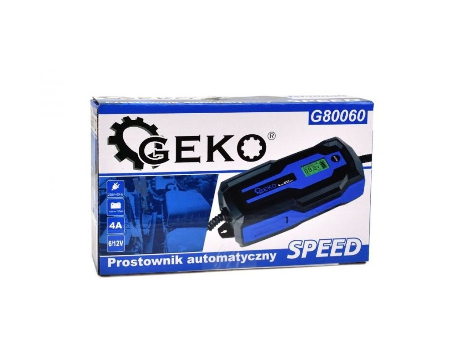 (obrázek pro) Automatická nabíječka baterií Speed 6/12V 4A GEKO