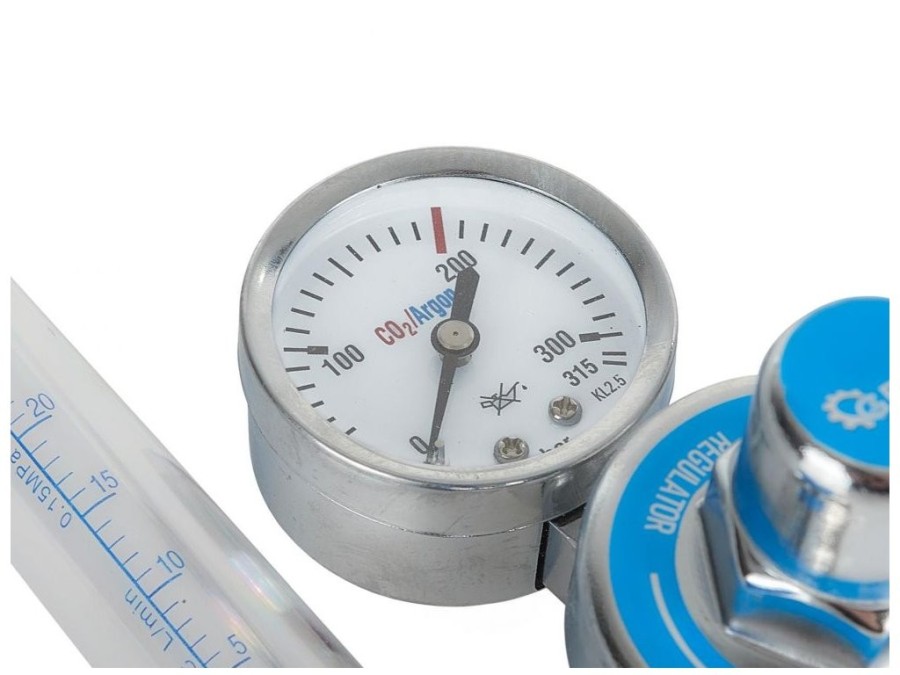 (obrázek pro) Redukční ventil CO2/Argon W21,8″ s průtokoměrem GEKO