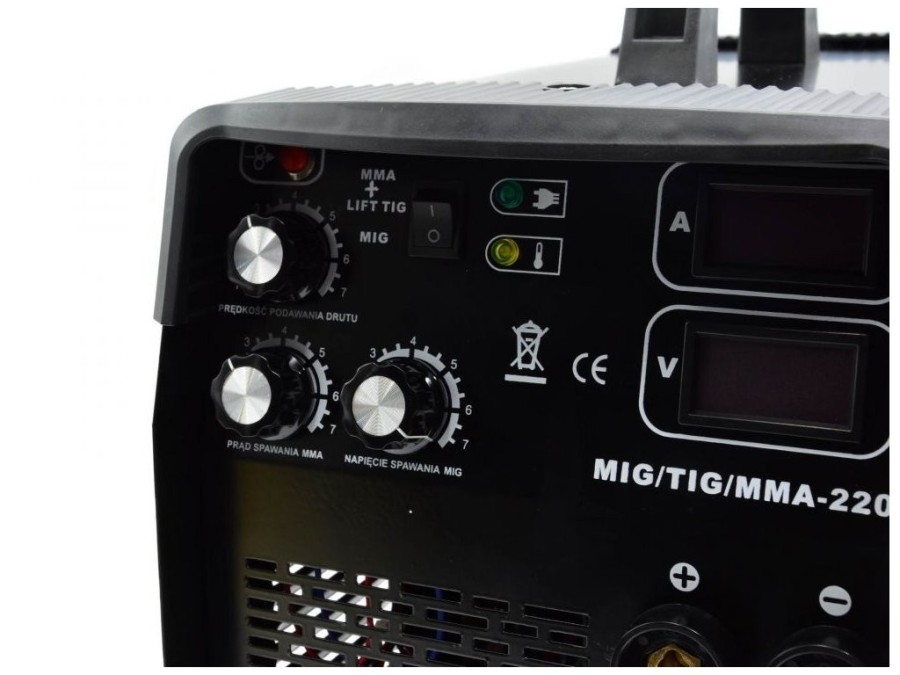 (obrázek pro) Kombi svářečka 220A, MIG/TIG/MMA GEKO