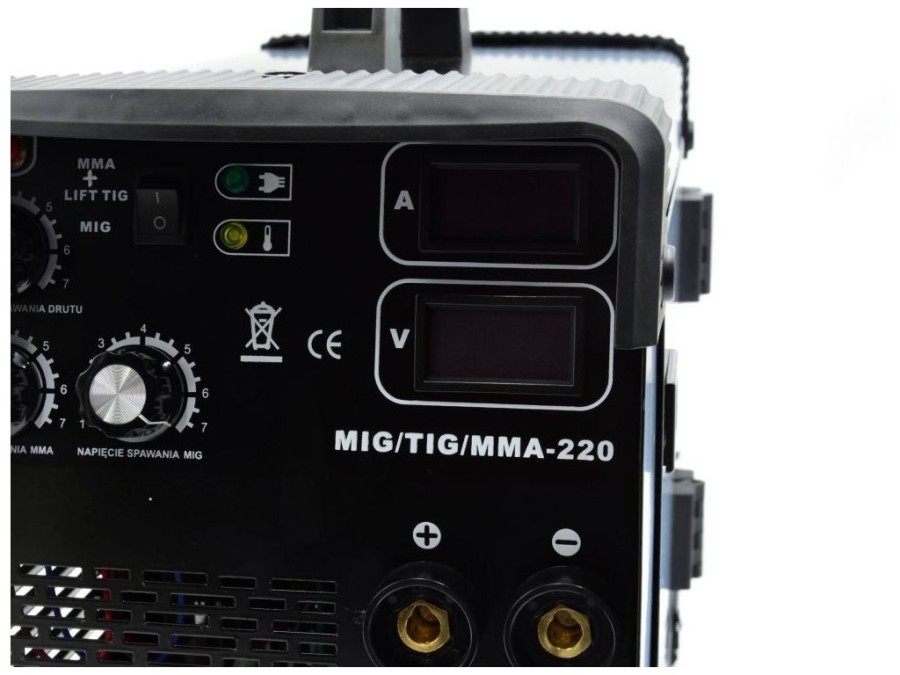 (obrázek pro) Kombi svářečka 220A, MIG/TIG/MMA GEKO