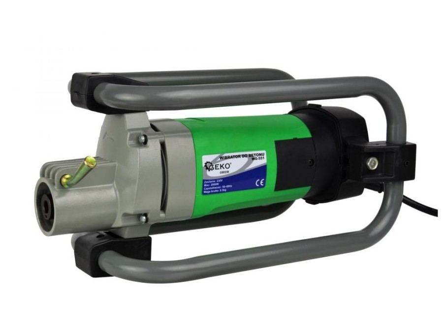 (obrázek pro) Ponorný vibrátor do betonu 2300W 48mm, 6m WG-551 GEKO