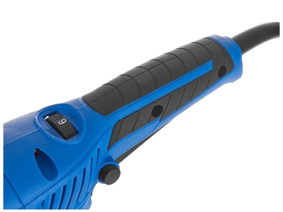 (obrázek pro) Leštička Dual Action, 150mm, 7 rychlostí, sada 4ks kotoučů GEKO