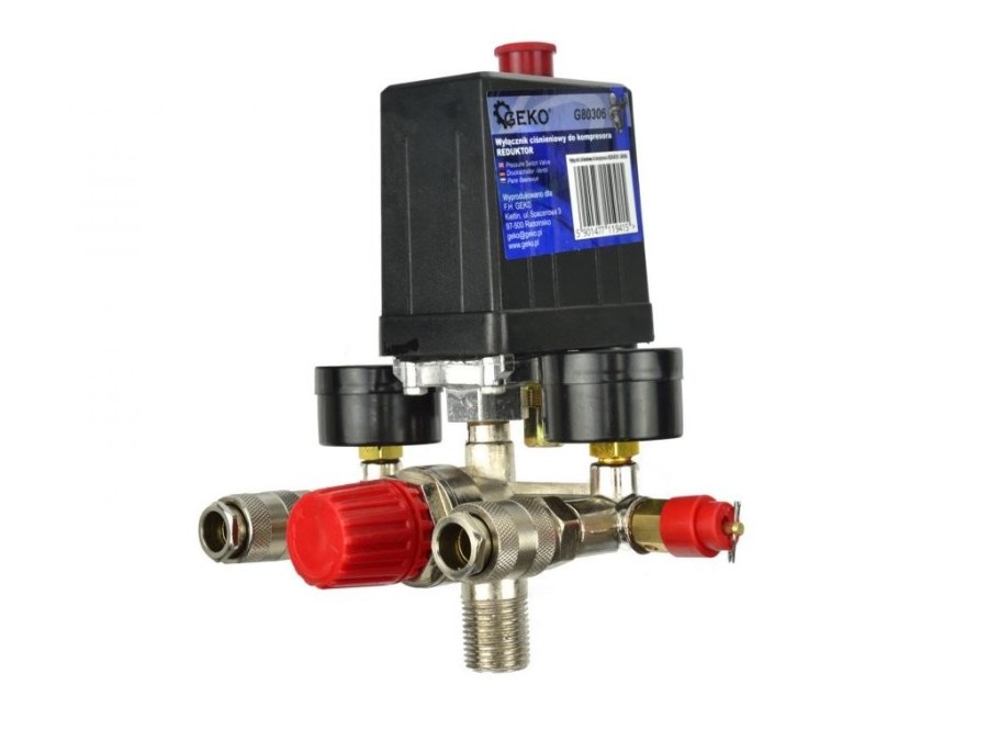 (obrázek pro) Tlakový spínač pro kompresor 8 bar GEKO