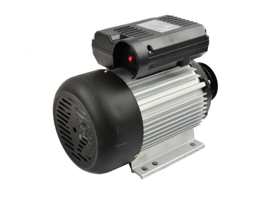 (obrázek pro) Elektromotor 1,5kW, 230V, 1 fázový s řemenicí GEKO