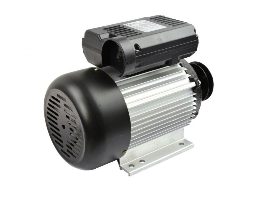 (obrázek pro) Elektromotor 2,2kW, 230V, 1 fázový s řemenicí GEKO