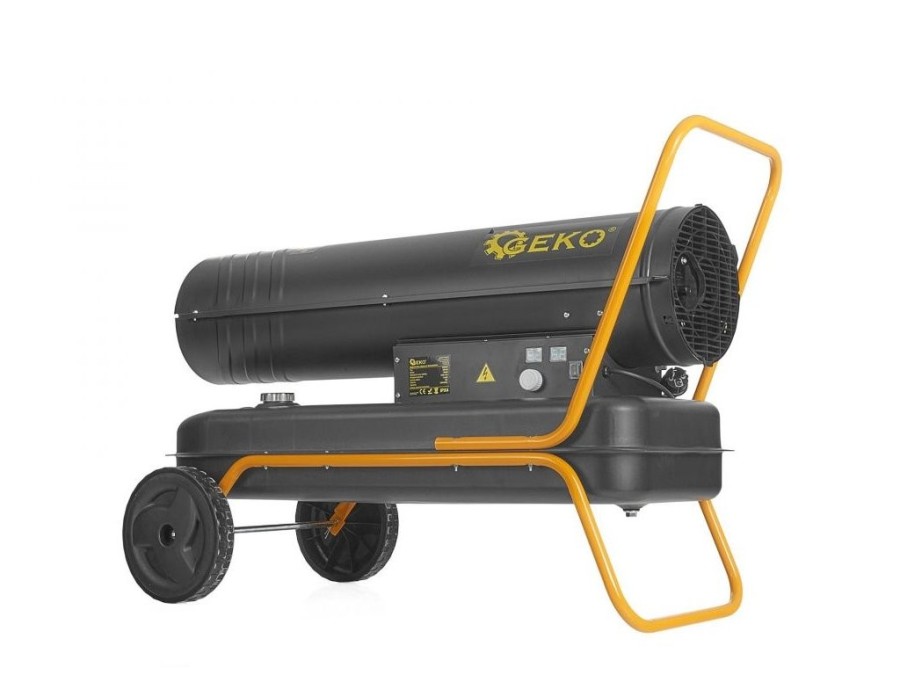 (obrázek pro) Horkovzdušná naftová turbína s termostatem, 65 kW GEKO
