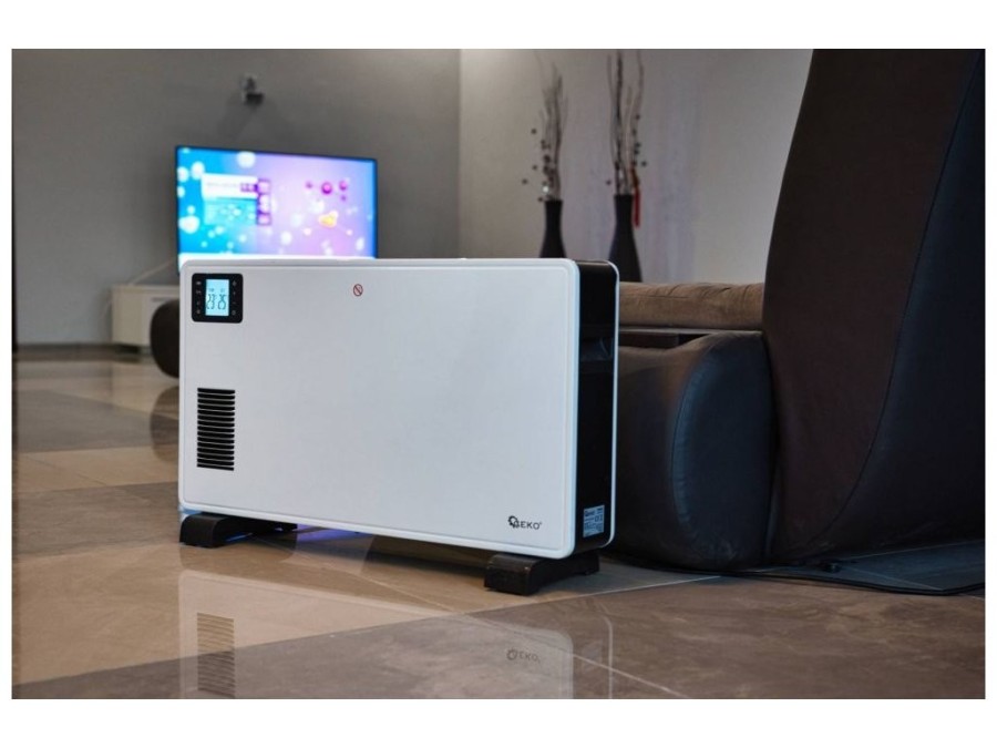(obrázek pro) Konvektor s vestavěným ventilátorem, LCD panelem a DO, 2300W GEKO