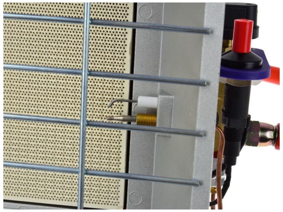 (obrázek pro) Plynový teplomet 3.6 kW s piezo zapalovačem GEKO