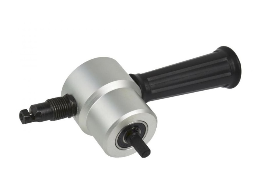 (obrázek pro) Prostřihovač plechu do ruční vrtačky GEKO