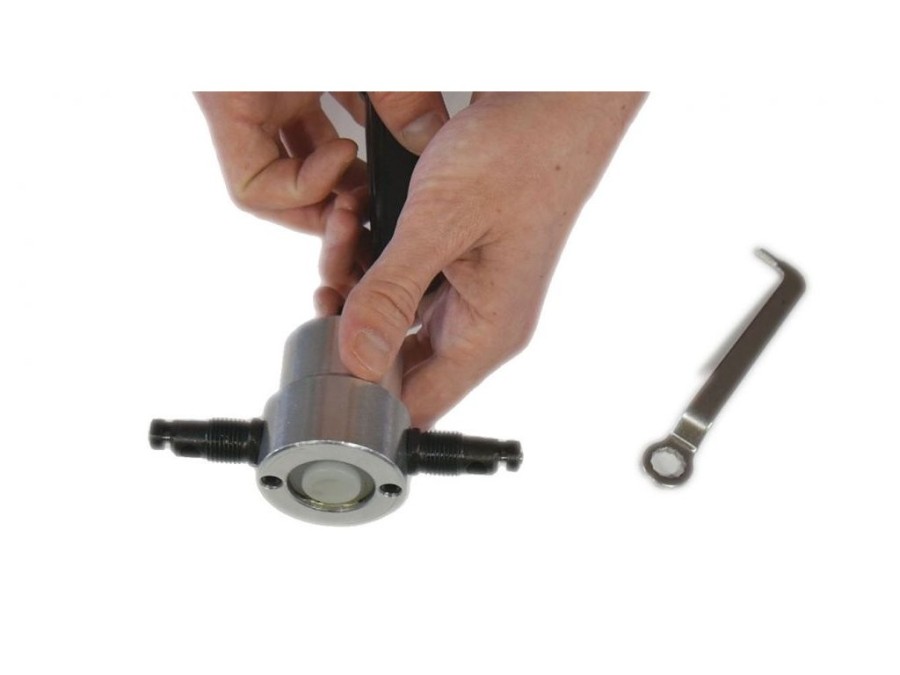 (obrázek pro) Prostřihovač plechu do ruční vrtačky GEKO