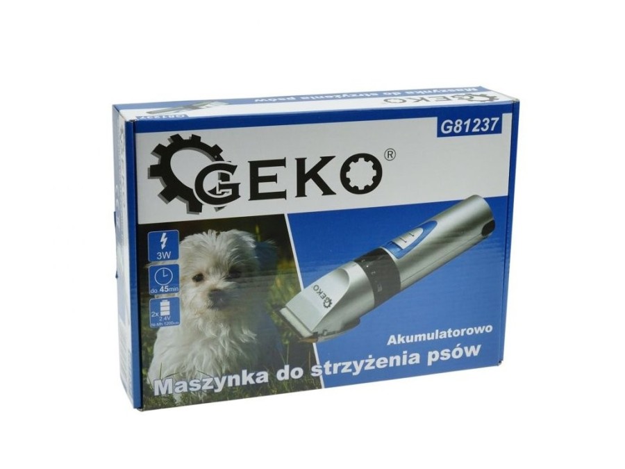 (obrázek pro) Aku stříhací strojek na psy 2.4V 2x baterie GEKO