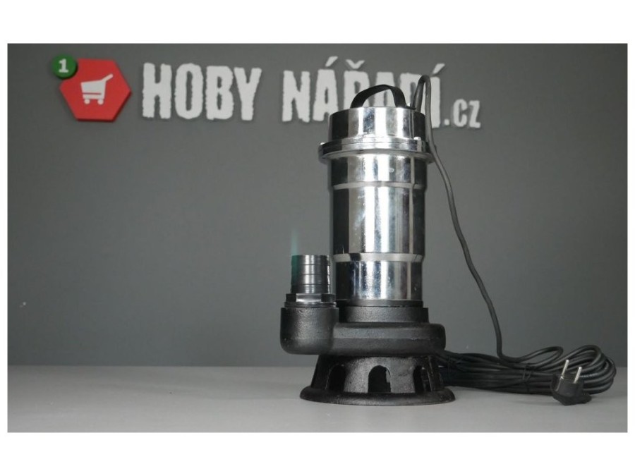 (obrázek pro) Kalové čerpadlo do studny a septiku 550W Nikl GEKO