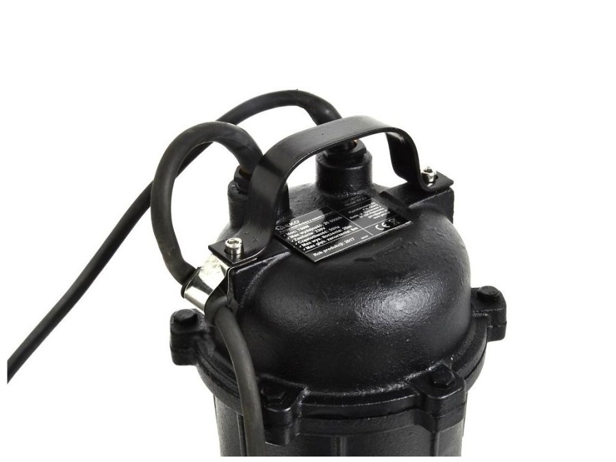 (obrázek pro) Kalové čerpadlo do studny a septiku s plovákem a řezným nožem 750W GEKO