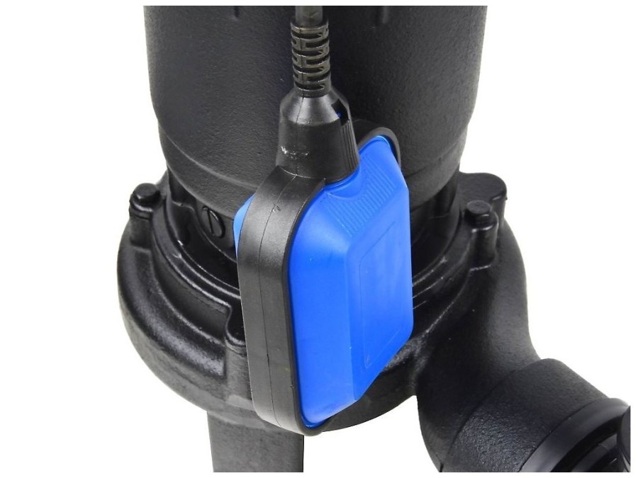 (obrázek pro) Kalové čerpadlo do studny a septiku s plovákem a řezným nožem 750W GEKO