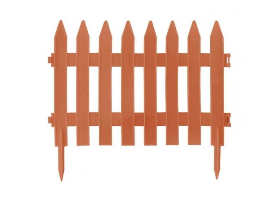 (obrázek pro) Zahradní plastový plot 3,5m, výška 520 mm GARDEN CLASSIC (Barva: Bílá)