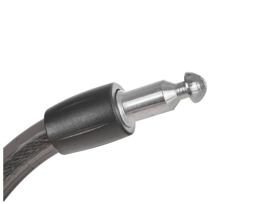 (obrázek pro) Zámek na jízdní kolo, lanový, 12x1200mm, zamykání na klíč KELTIN