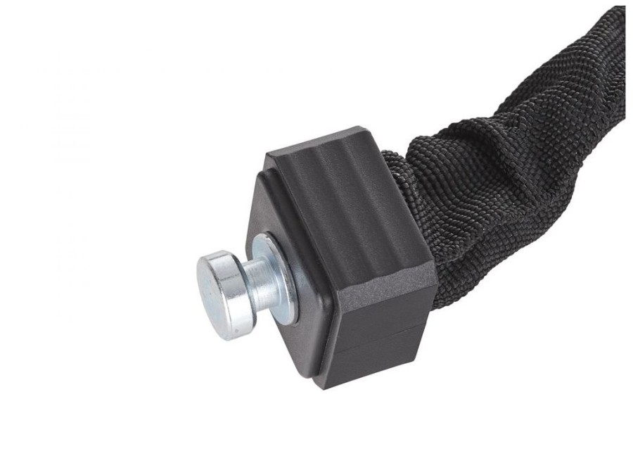 (obrázek pro) Zámek na jízdní kolo - řetěz 8x1200mm, zamykání na klíč KELTIN