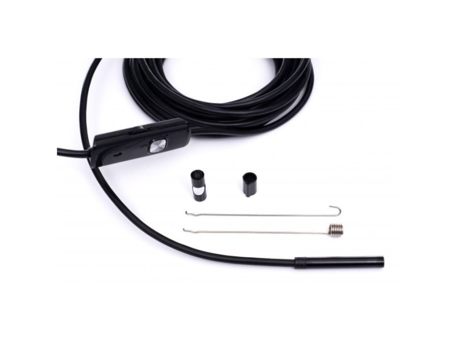 (obrázek pro) Inspekční kamera endoskopická USB 2.0, micro USB, USB-C KRAFT&DELE