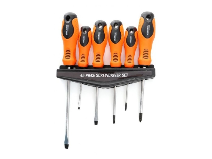 (obrázek pro) Sada šroubováků bitů a kleští 45 ks KD10893 KRAFT&DELE