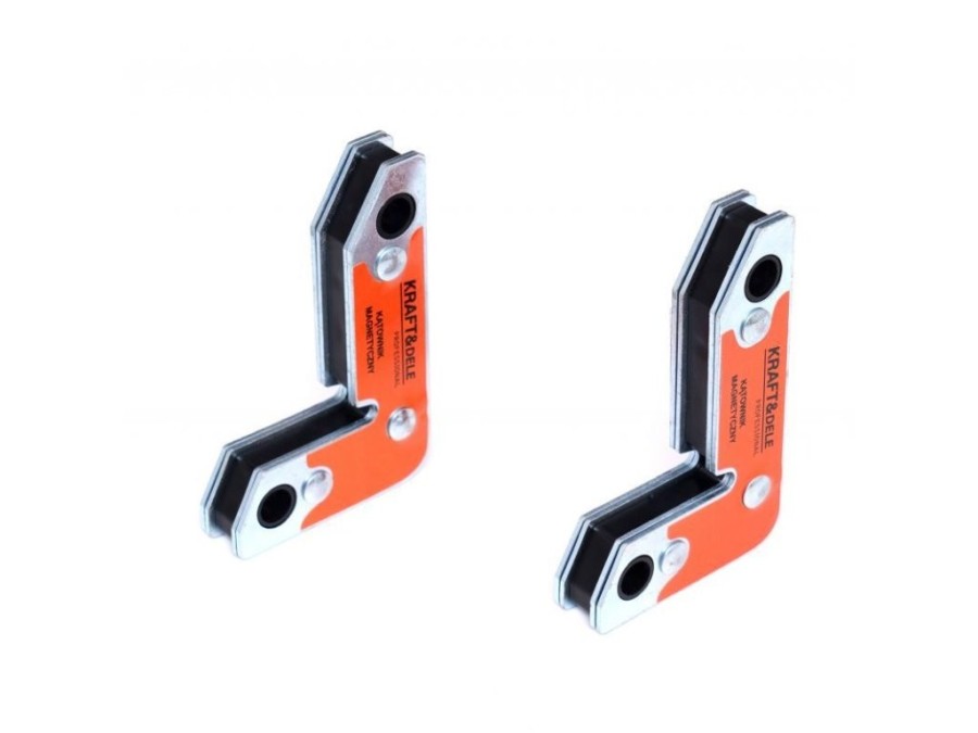 (obrázek pro) Úhlový magnet 30°/60°/90°, 2ks KRAFT&DELE